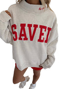Saved By Grace Oversized Sweatshirt