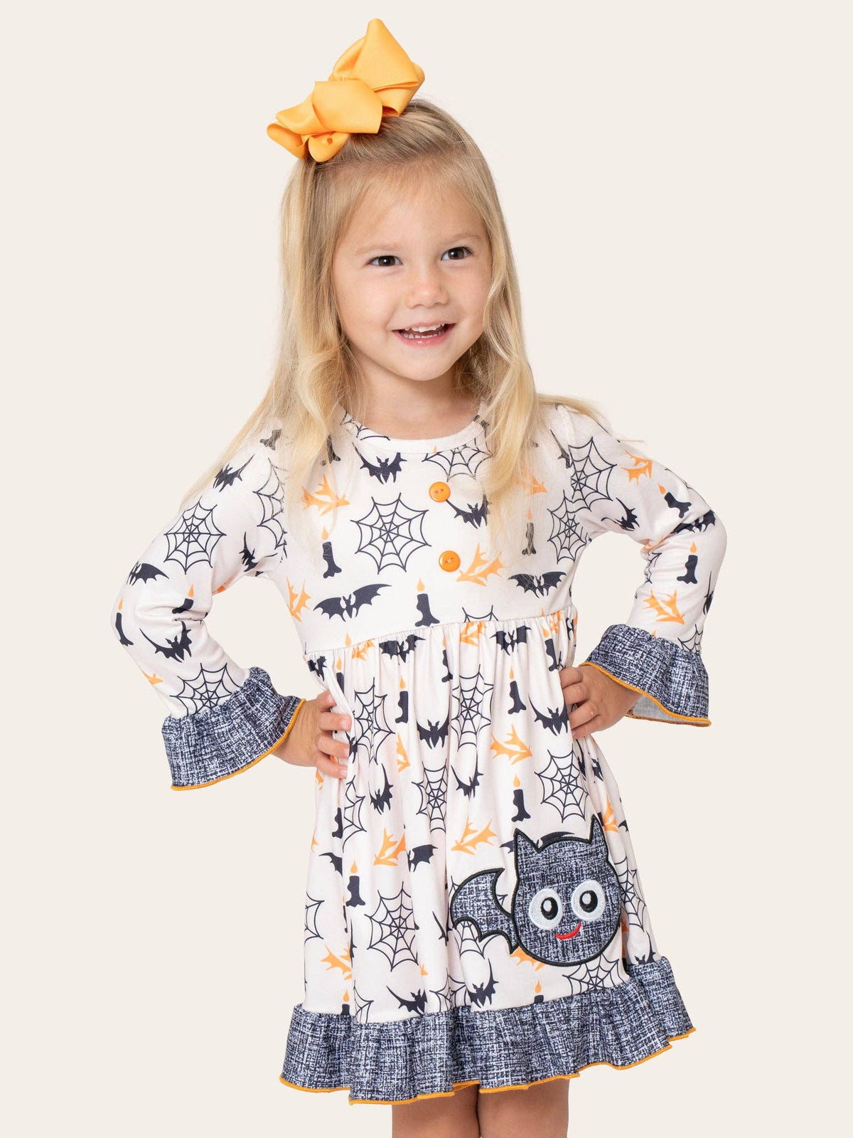 Fright Night Ruffle Dress