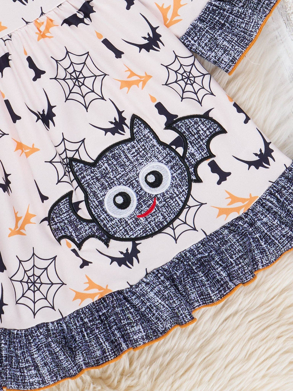 Fright Night Ruffle Dress