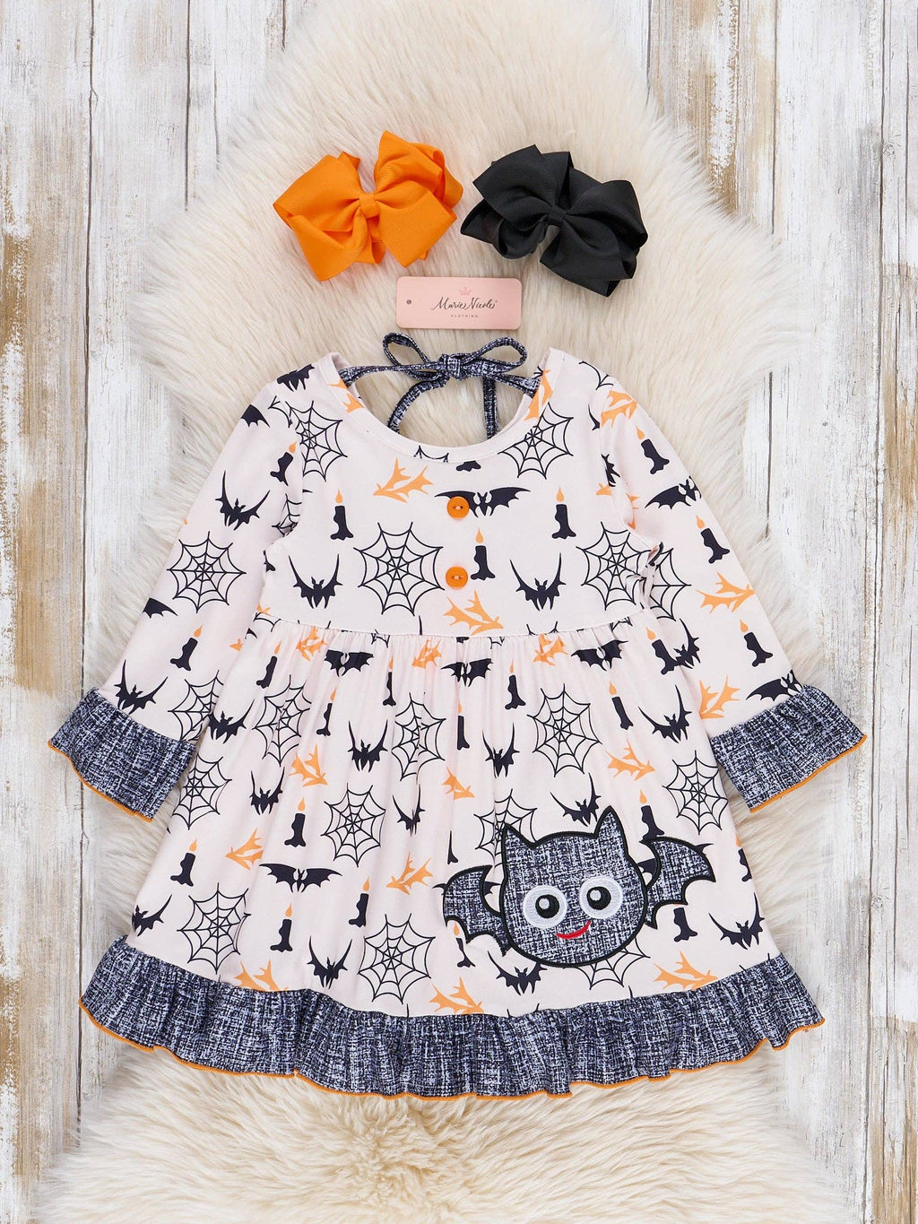Fright Night Ruffle Dress