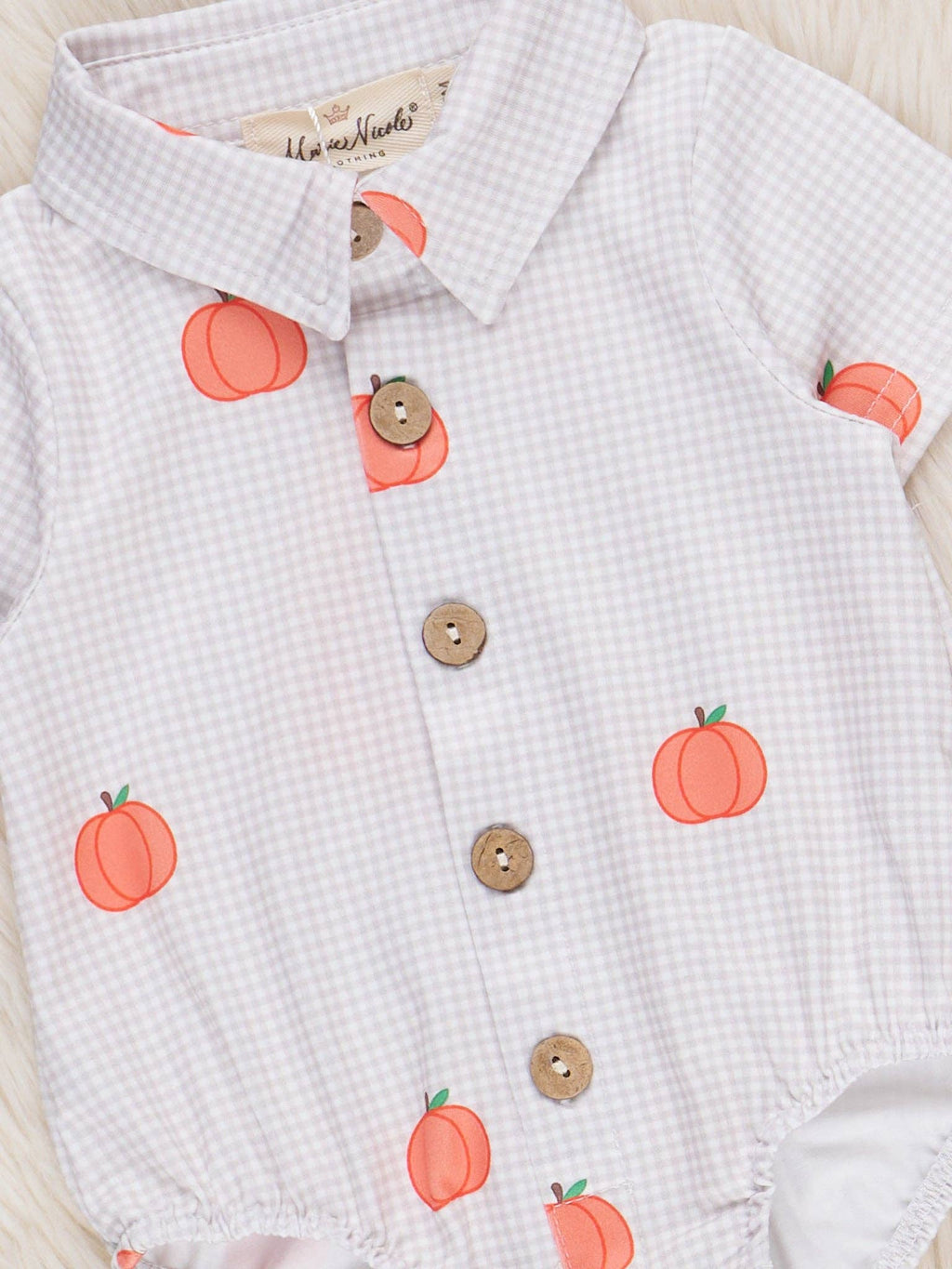 Patch Perfect Button-Up Bubble Romper