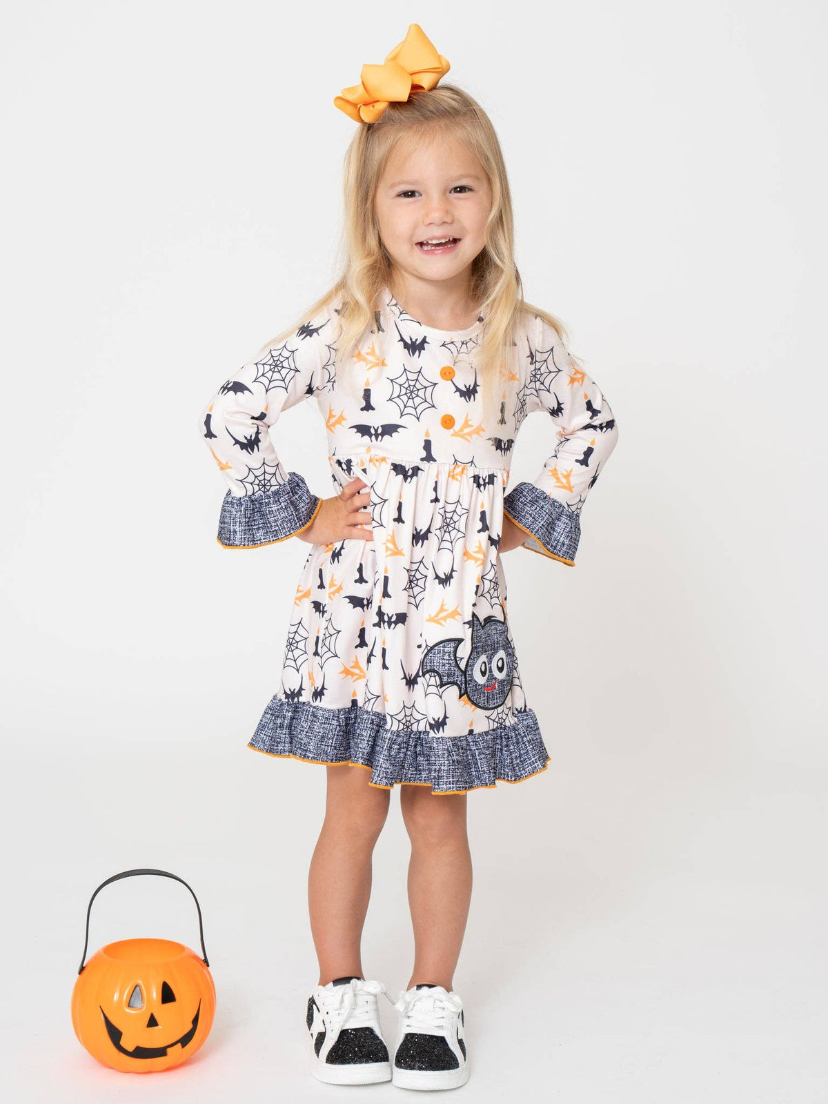 Fright Night Ruffle Dress