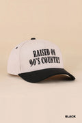 Raised On 90's Country Two Tone Snapback Hat
