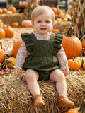 Long Sleeve Ditsy Top and Corduroy Bodysuit.