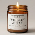 Whiskey & Oak Soy Blend Candle