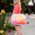 Duffle Bag – Malibu Scenic – Cream/Pink