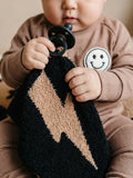 Lightning Bolt Plush Lovey | Mocha