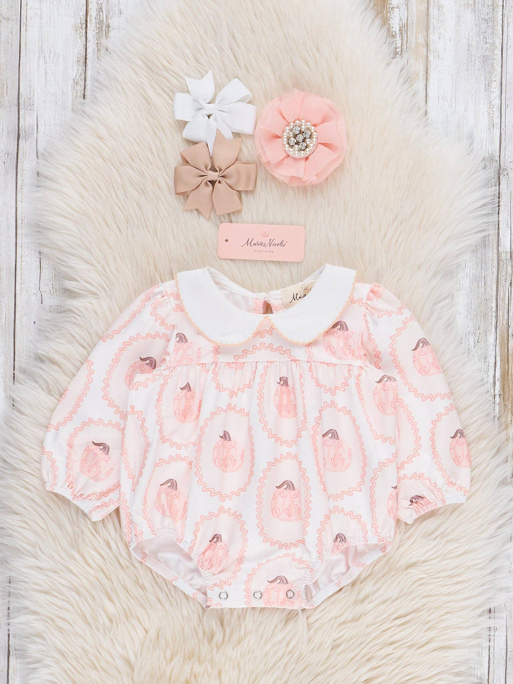 Pumpkin Picker’s Bubble Romper