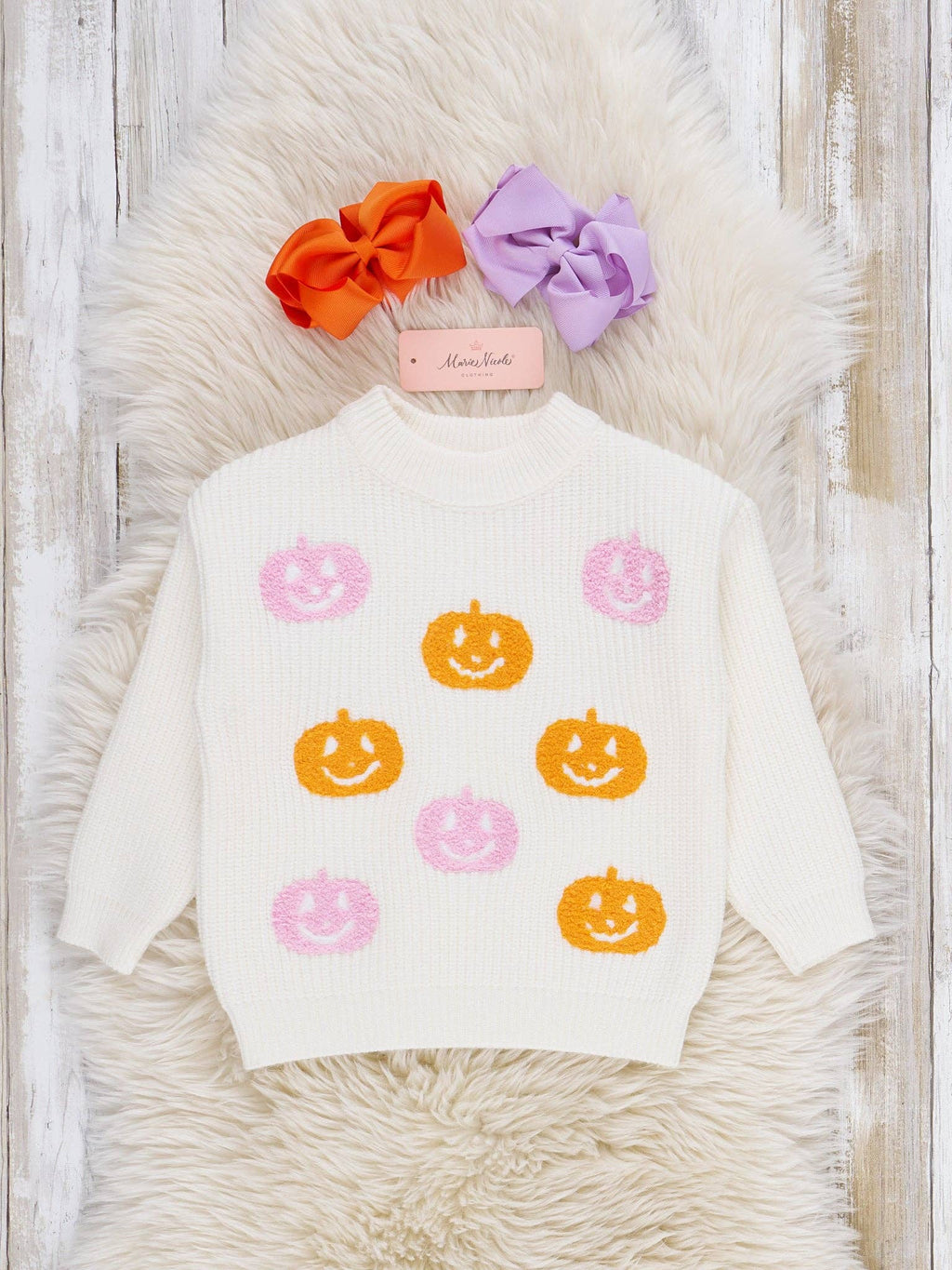 Jack-o'-Lantern Smiles Sweater