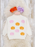 Jack-o'-Lantern Smiles Sweater